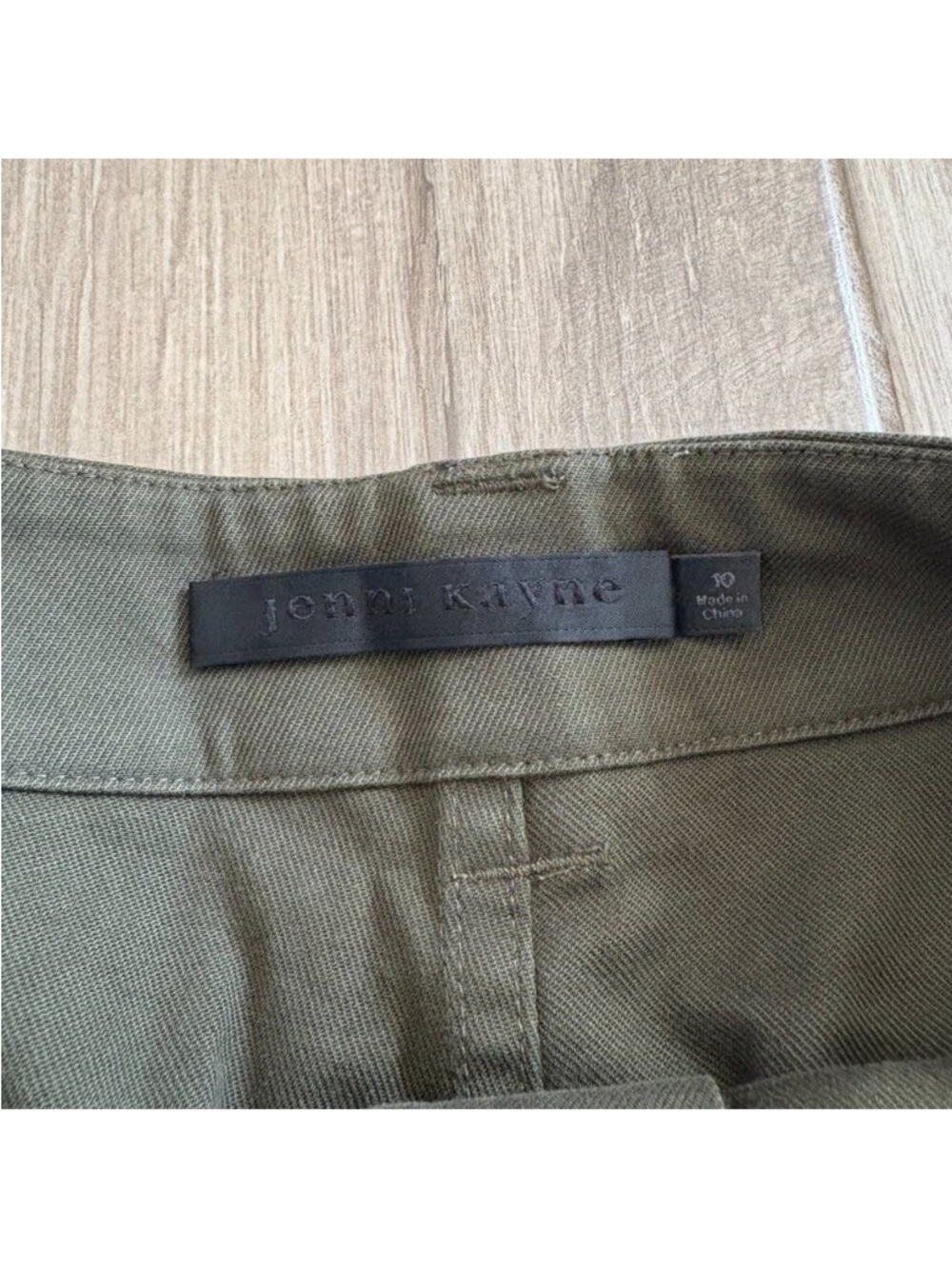 Jenni Kayne Ranger trousers in army green - Picture 4 of 9
